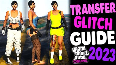 TRANSFER GLITCH GUIDE 2023 GTA 5 ONLINE FEMALE MALE Make Multiple