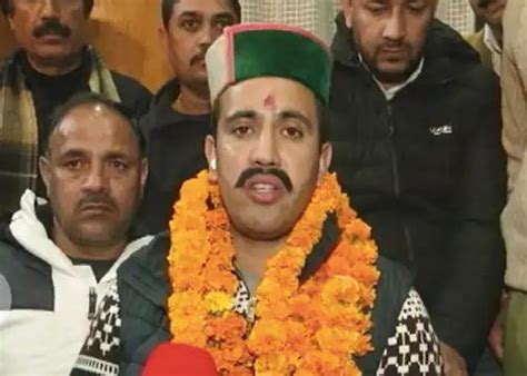 Himachal Minister Vikramaditya Singh Relents Says Wont Press For