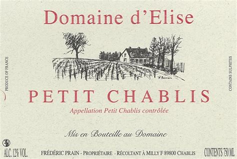 Domaine d’Elise - Wine Traditions ltd