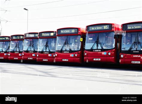 Row Of Buses Hi Res Stock Photography And Images Alamy