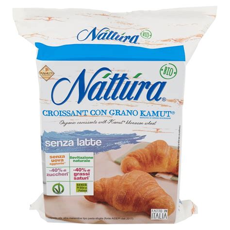 NATTURA Croissant Kamut 160 GR 4 Pezzi Basko