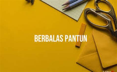 Belajar Menulis Pantun