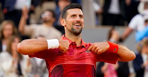 Tennis Roland Garros H Djokovic Renverse Cerundolo Après Un Nouveau Match Fou Sport 365