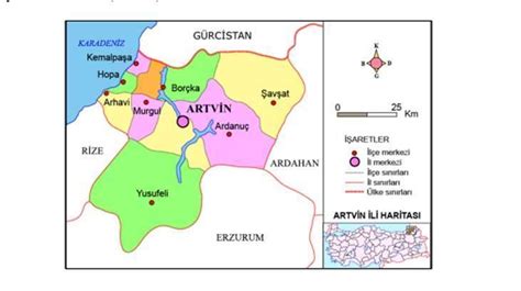 Artv N Deprem R Sk Har Tasi Artvin Deprem B Lgesi Mi Diri Fay Hatt