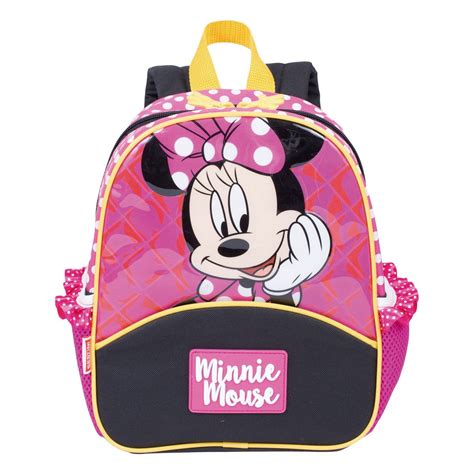 Mochila Infantil Menina Pequena Minnie Rosa Mochila Infantil Menino