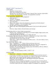 P L Docx Hlsc P Lecture Last Week Measures Of Association