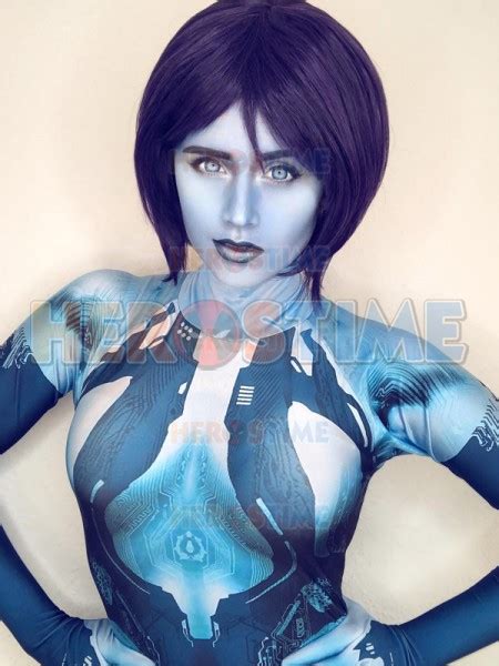 Halo Cortana Costume Video Game Girl Cortana Cosplay Suit