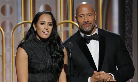 The Rock's daughter Simone is Golden Globes Ambassador | Daily Mail Online