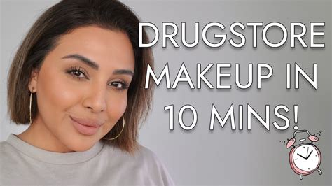 Transform Your Look 10 Minute Drugstore Makeup Tutorial Nina Ubhi Youtube