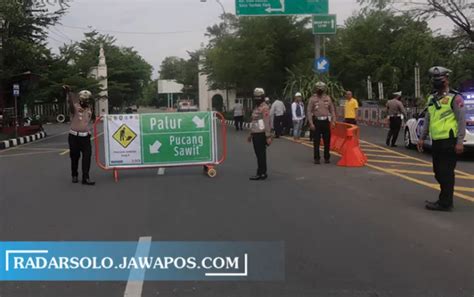 Jembatan Jurug B Resmi Ditutup Larang Kendaraan Berat Lewat Radar Solo