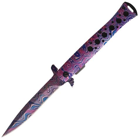 Nóź Herbertz Solingen Italian Stiletto Style Stainless Colorful 584713