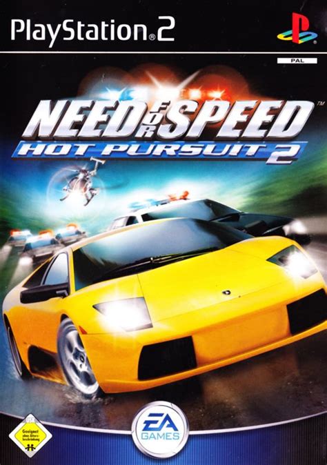 Need For Speed Hot Pursuit 2 2002 Playstation 2 Box Cover Art