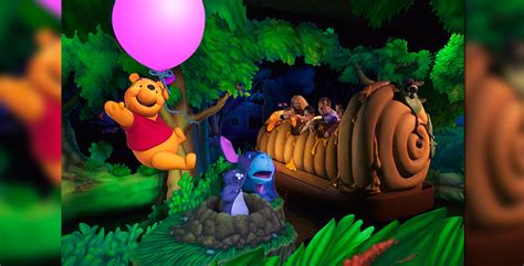 The Many Adventures Of Winnie The Pooh Ride Disneyland