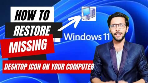 How To Restore Missing Desktop Icon This Pc Ko Desktop Par Kaise Laye