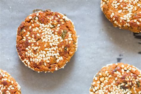 Baked Sweet Potato Falafels With Tahini Sauce Lazy Cat Kitchen