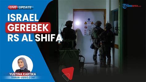 Pasukan Militer Israel Gerebek Rs Al Shifa Gaza Pria Palestina