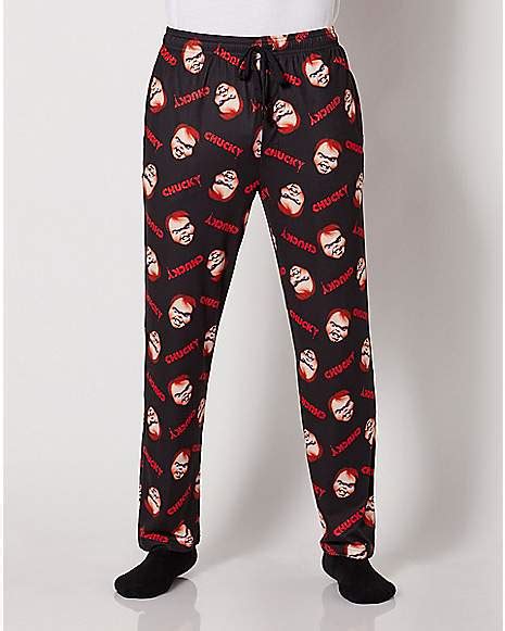 Chucky Print Lounge Pants Spencers