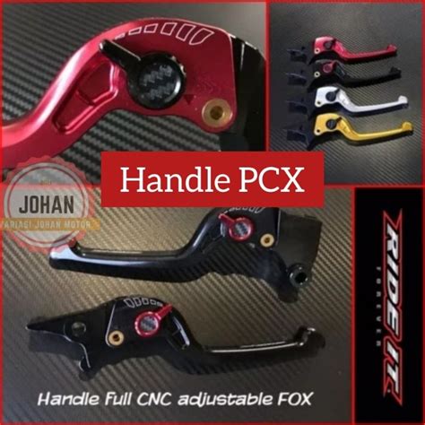 Jual Handle Rem Variasi PCX Ride It Full CNC Handel Rem CNC Termurah