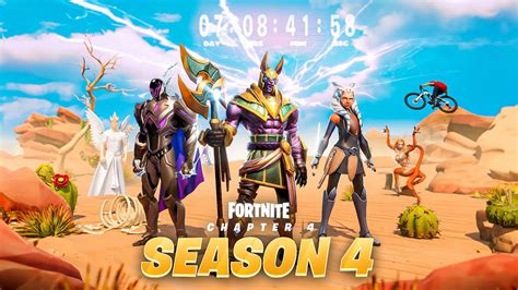 Fortnite Chapter 4 Date De Sortie Et Heure De Début De La Saison 4