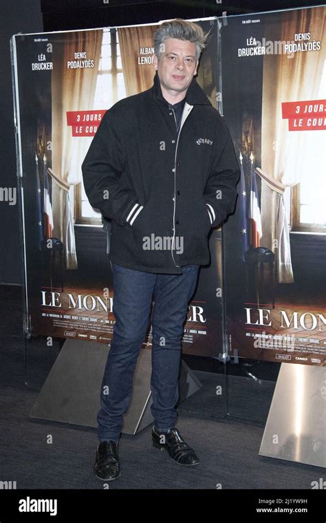 Benjamin Biolay Attending The Le Monde D Hier Premiere At The UGC Cine