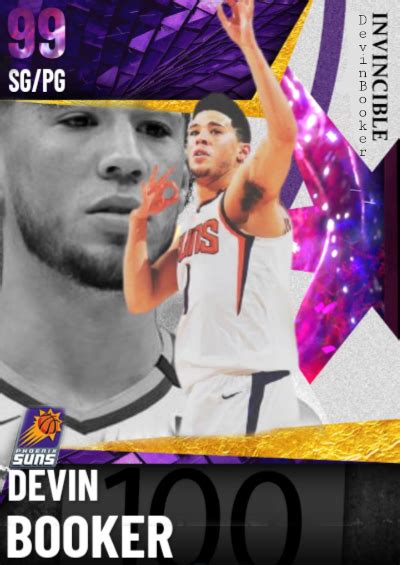 NBA 2K21 2KDB Custom Card Invincible Devin Booker