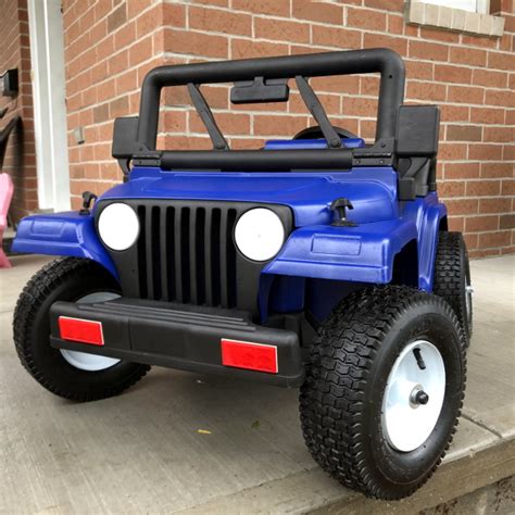 Power Wheels Gets Real With Real Wheels Hackaday