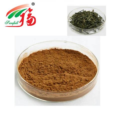 Natural Green Tea Extract 30 L Theanine Meliorating Flavor For Food