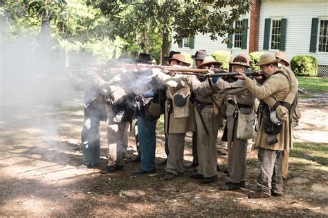 Students Experience Civil War Era During Living History Event The