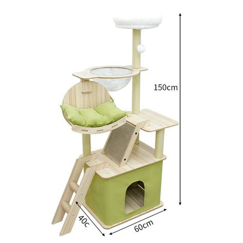 Cat Climbing Frame Cat Hut Easy To Install No Space Occupied Stable