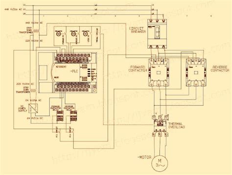 Circuit For Plc And Wiring Diagram