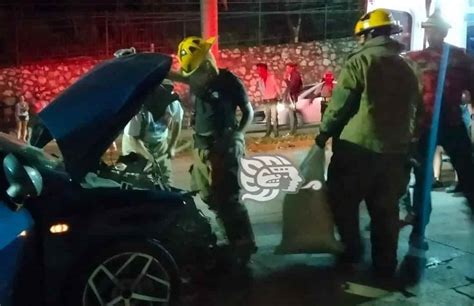 Fuerte choque en bulevar Córdoba Fortín deja 5 heridos