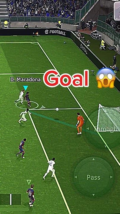 Maradona What A Goal 😱☠️efootball Pes Football Pesmobile Maradona