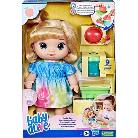 Baby Alive Boneca Loira Hora Do Suco Hasbro em Promoção na Americanas