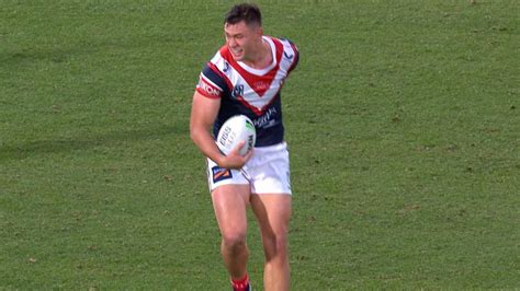 Nrl 2022 Joseph Manu Fakes Injury Before Try Sydney Roosters Defeat