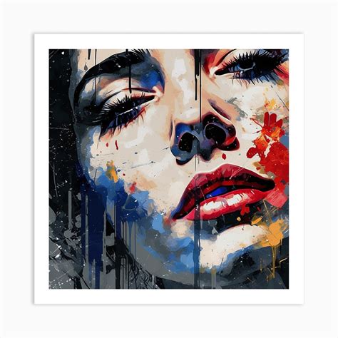 Splatter Painting Art Print by David Arts - Fy