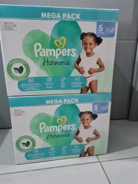 Lot Couches Pampers Harmonie Taille Kg Eur