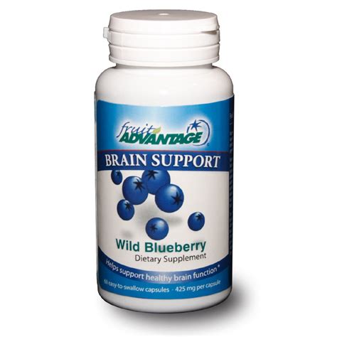 Fruit Advantage Wild Blueberry Brain Support Supplement Made In Michigan