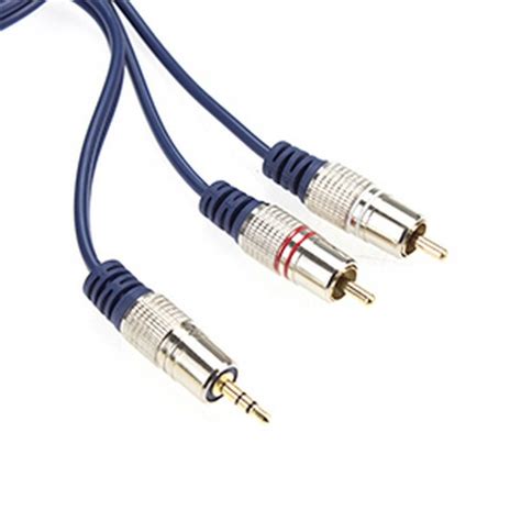 Cabo Audio P2 St X 2 Rca Profissional Plug Metal 1 80m Alta Qualidade