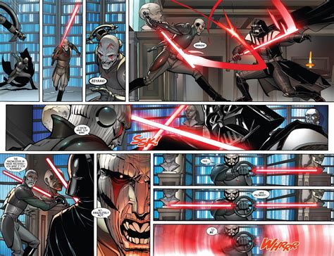 Darth Vader VS The Grand Inquisitor Comicnewbies In 2022 Grand