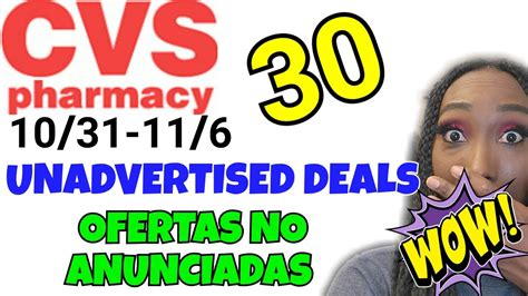 Cvs Unadvertised Dealsofertas No Anunciadas Randee