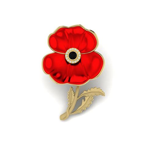 Designing the Royal British Legion Poppy Brooch | Rosie Kent