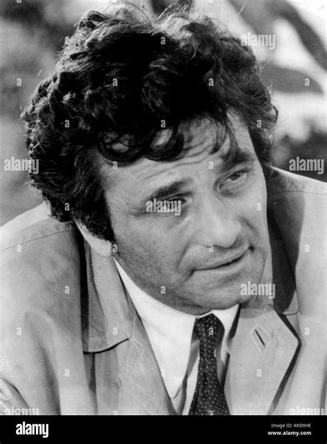 Columbo Peter Falk 1973 Stock Photo Alamy