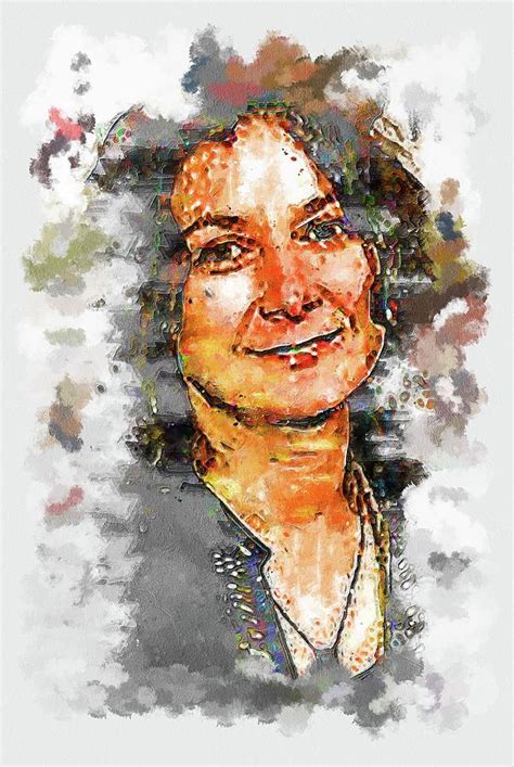 Sara Gilbert Digital Art By Walter Florine Pixels