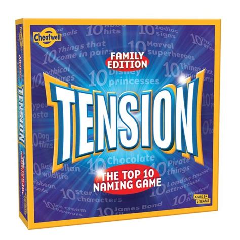 Tension Family Edition Board Game by Cheatwell Games - Maya Toys