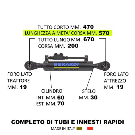 50647 TERZO PUNTO IDRAULICO 6030 470 570 670 CORSA 200 19 19