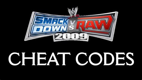 Smackdown Vs Raw Cheat Codes Youtube