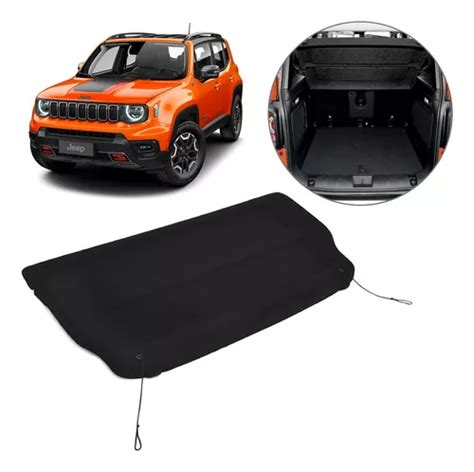 Tampão Porta Malas Modelo Original Preto Jeep Renegade 2023