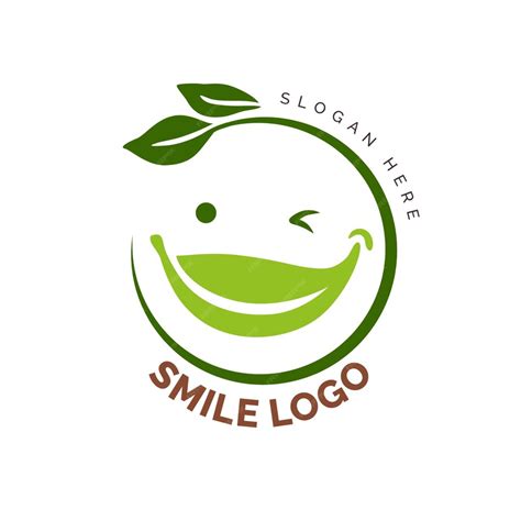 Premium Vector Flat Design Smile Logo Template