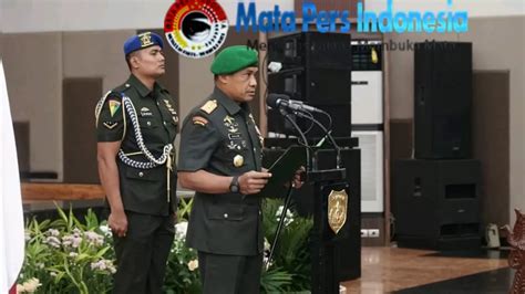 Pangdam Jaya Jayakarta Pimpin Tradisi Corps Sertijab Pejabat Kodam Jaya