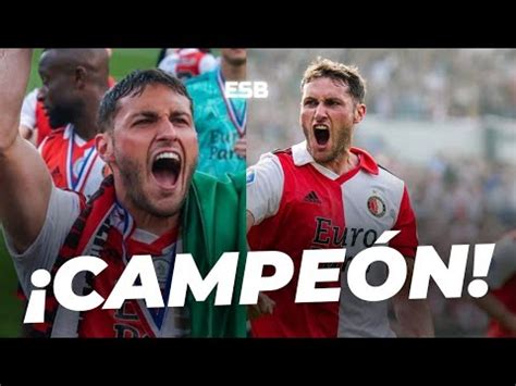 Con GOL DE SANTI GIMÉNEZ el FEYENOORD ES CAMPEÓN INVASIÓN de CANCHA